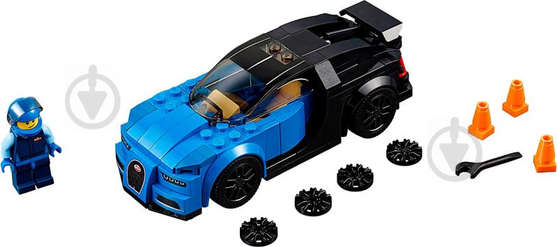 Конструктор LEGO Speed Champions Автомобиль Bugatti Chiron 75878 - фото 3