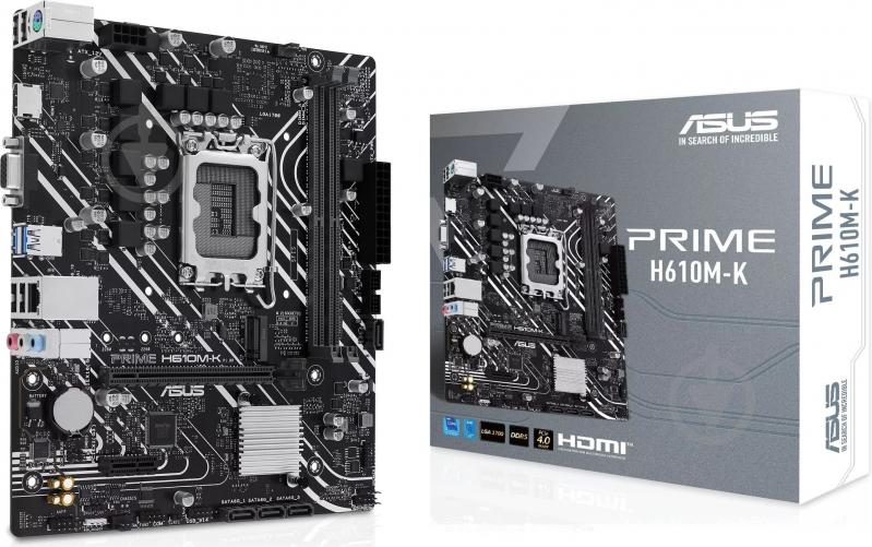 Материнская плата Asus 90MB1GA0-M0EAY0 (LGA1700, Intel H610, micro ATX) - фото 5