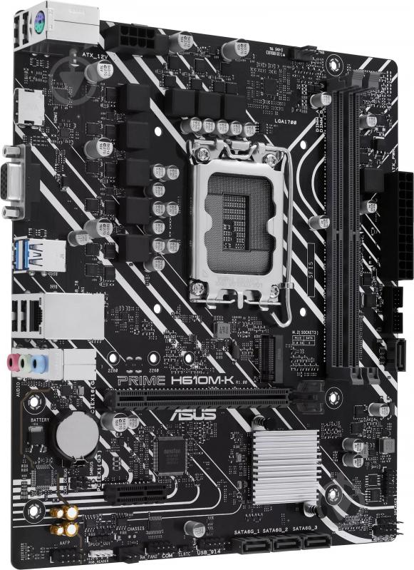 Материнская плата Asus 90MB1GA0-M0EAY0 (LGA1700, Intel H610, micro ATX) - фото 7