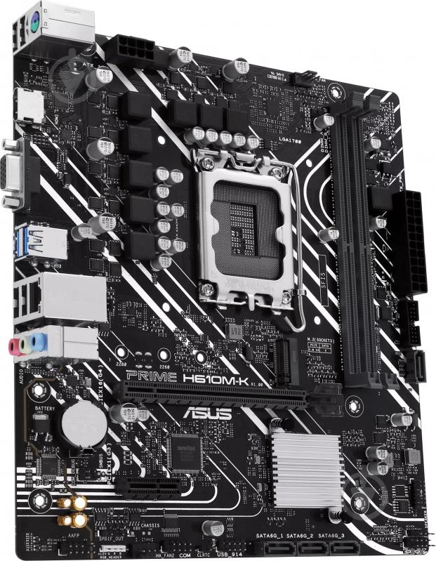 Материнская плата Asus 90MB1GA0-M0EAY0 (LGA1700, Intel H610, micro ATX) - фото 8