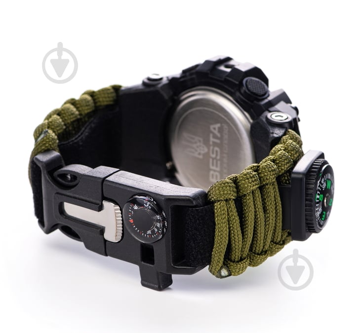 Наручний годинник Tactical BESTA army green BESTA (1520) - фото 2