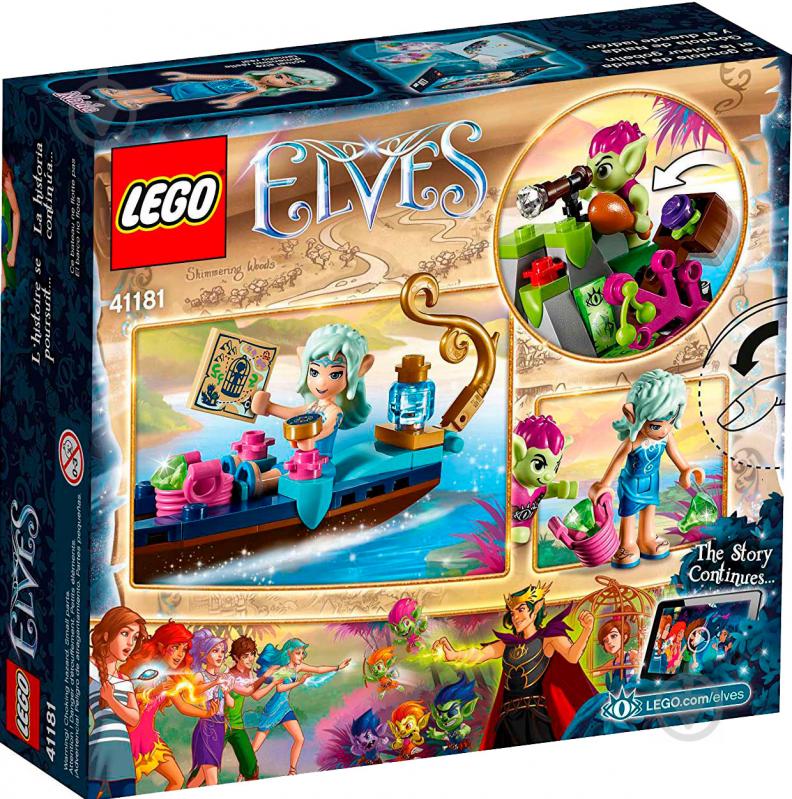 Конструктор LEGO Elves Встреча Наиды с гоблином-воришкой 41181 - фото 2