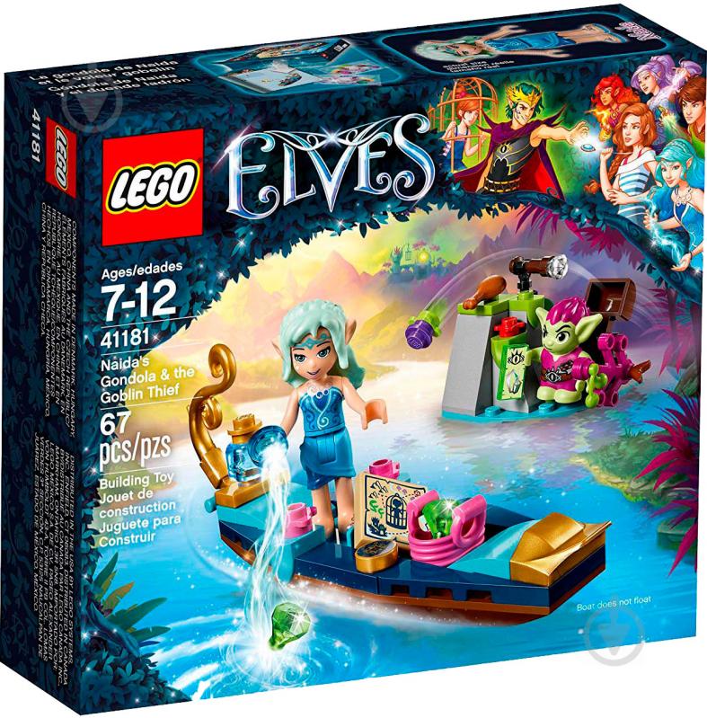 Конструктор LEGO Elves Встреча Наиды с гоблином-воришкой 41181 - фото 1