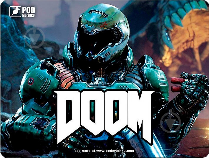 Коврик для мышки Podmyshku Doom S (GAME Doom S) - фото 1 Коврик для мышки Podmyshku Doom S (GAME Doom S) - фото 1