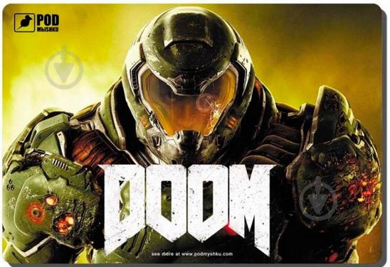 Коврик для мышки Podmyshku Doom-М (GAME Doom-М) - фото 1
