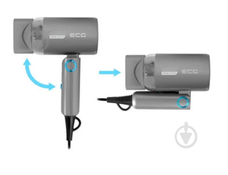 Фен ECG Modifica Grigio Piccolo - фото 3 Фен ECG Modifica Grigio Piccolo - фото 3