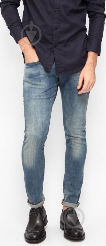 Джинси G-Star RAW Revend Super Slim 51010,D002-6348 р. 34-32 синій - фото 1