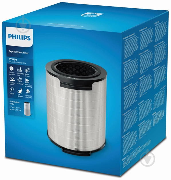 HEPA-фильтр Philips PHILIPS HEPA NanoProtect FY1700/30 - фото 2