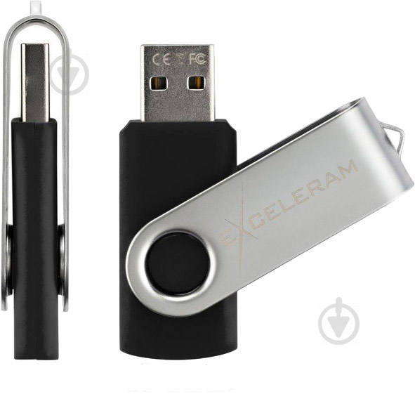 Флеш-пам'ять USB Exceleram P1 Series 128 ГБ USB 3.1 GEN 1 silver (EXP1U3SIB128) - фото 6