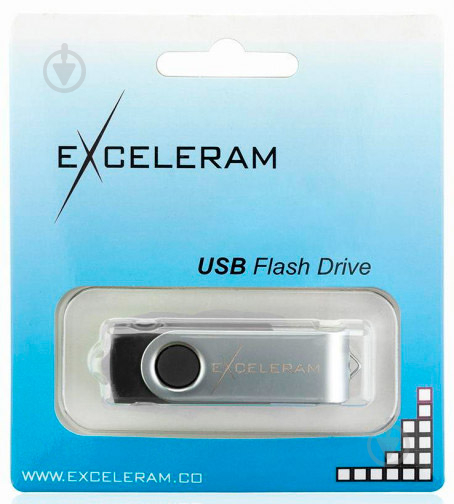 Флеш-пам'ять USB Exceleram P1 Series 128 ГБ USB 3.1 GEN 1 silver (EXP1U3SIB128) - фото 7