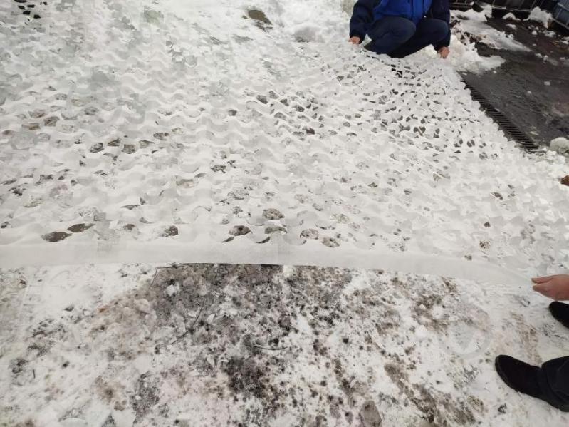 Сетка маскировочная Ecobag из спанбонда 1,6x10 м. Зима (серая) - фото 3 Сетка маскировочная Ecobag из спанбонда 1,6x10 м. Зима (серая) - фото 3