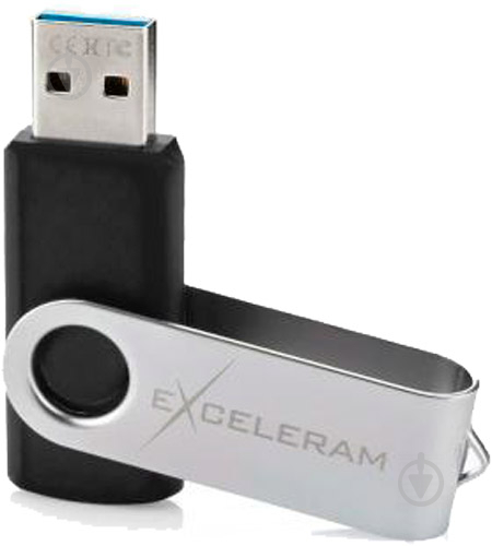 Флеш-память USB Exceleram P1 Series 64 ГБ USB 3.1 GEN 1 silver (EXP1U3SIB64) - фото 2