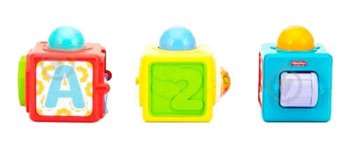 Кубики Fisher Price Яркие DHW15 - фото 2