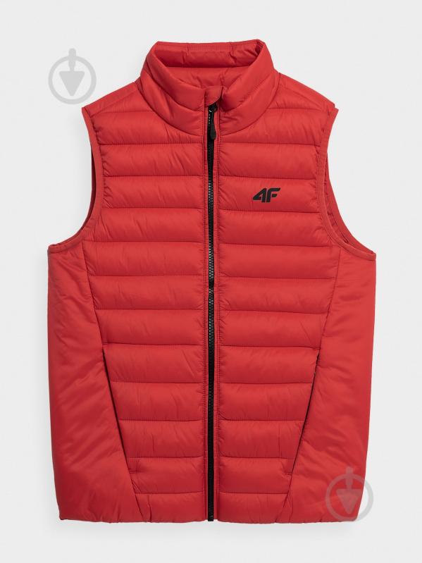 Жилет 4F 4FJSS23TVJAM008-62S р.134 червоний - фото 3
