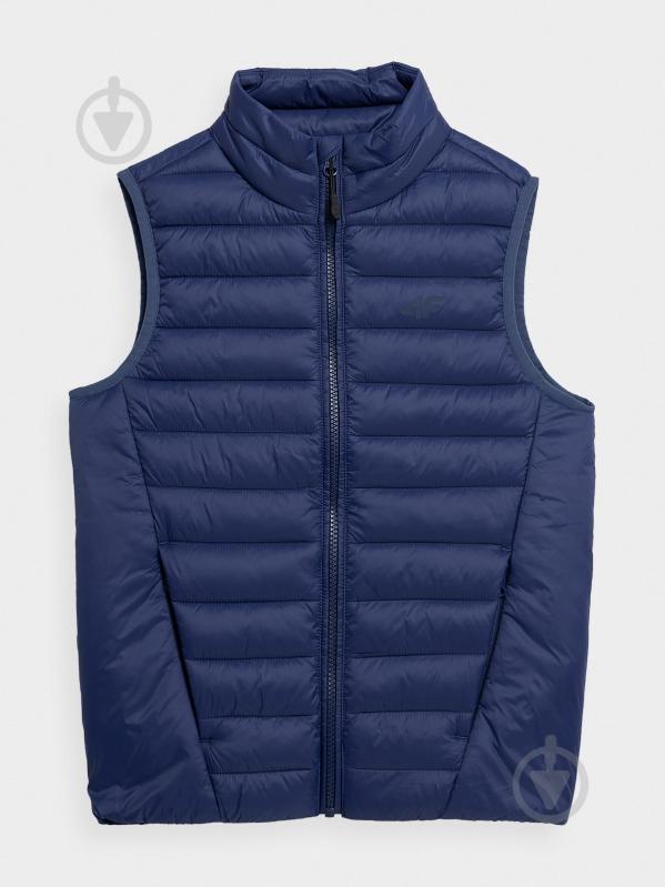 Жилет 4F 4FJSS23TVJAM008-31S р.122 синий - фото 3