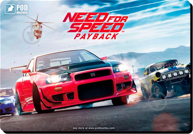 Игровой коврик Podmyshku NEED FOR SPEED-М (GAME NEED FOR SPEED-М) - фото 1