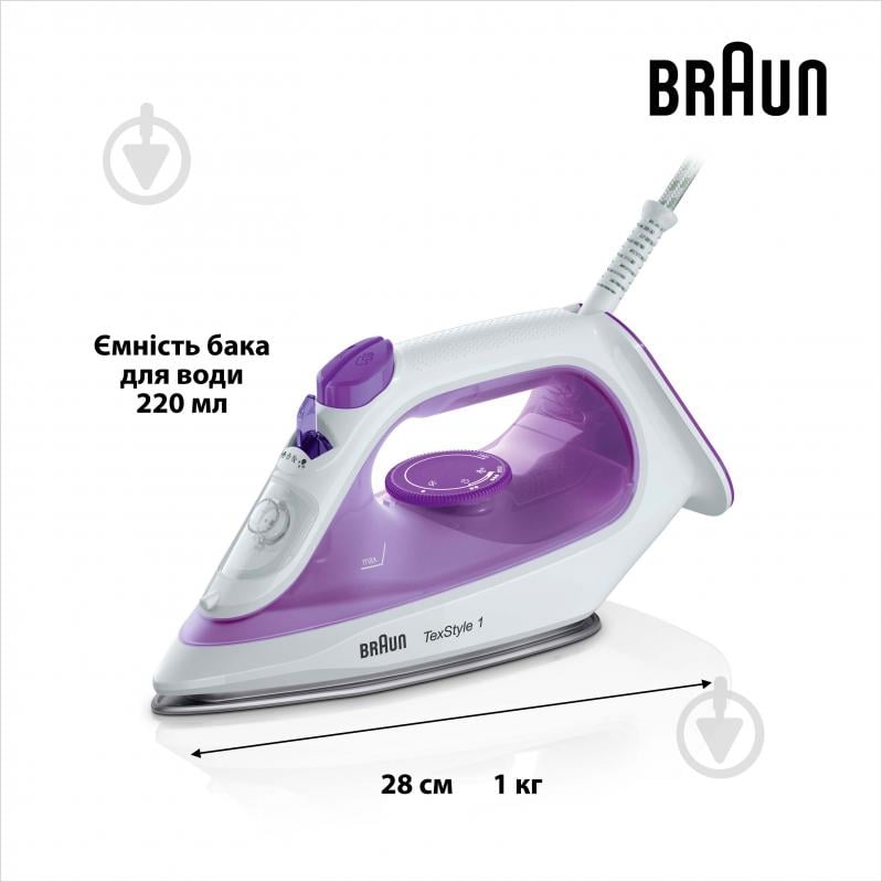 ВИТРИНА! Утюг Braun SI1080VI TexStyle 1 - фото 3