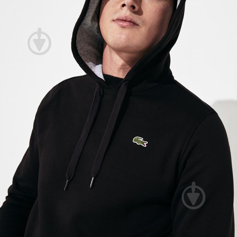 Джемпер Lacoste SH2128SNP р.3XL чорний - фото 4 Джемпер Lacoste SH2128SNP р.3XL чорний - фото 4