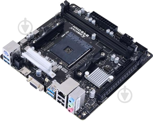 Материнская плата Biostar B450NH (Socket AM4, AMD B450, mini ITX) - фото 4