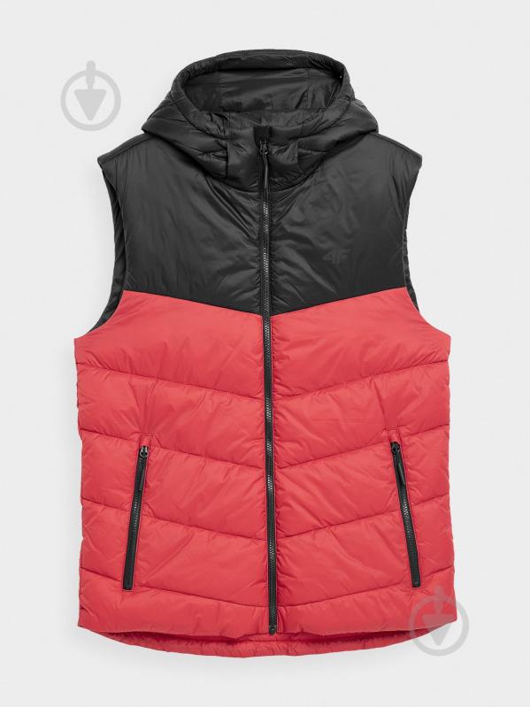 Жилет 4F 4FSS23TDJAM083-62S р.S красный - фото 4