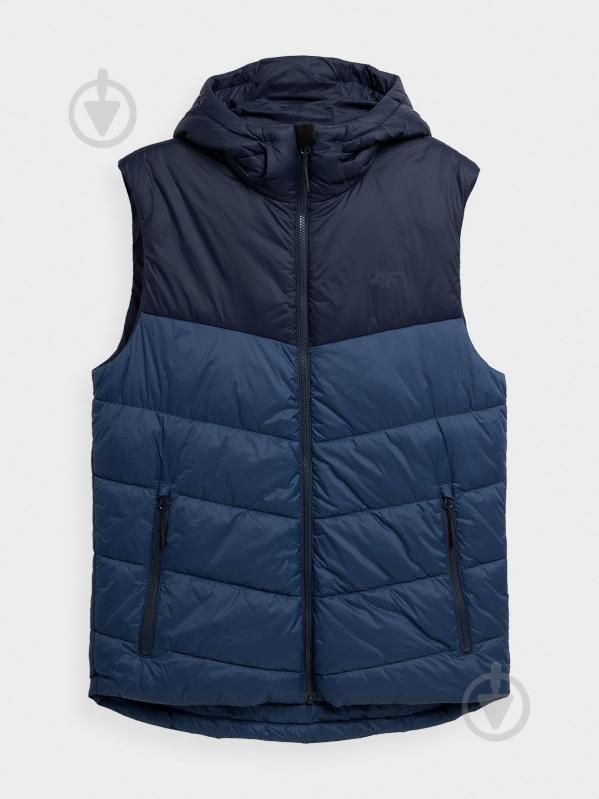 Жилет 4F 4FSS23TDJAM083-30S р.XL синий - фото 2