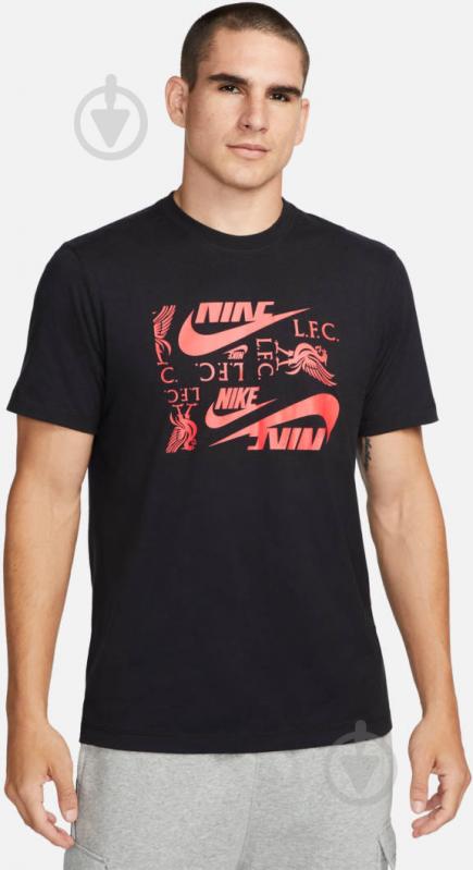 Футболка Nike LFC M NK ORIGINAL AW TEE DR7870-010 р.XL черный - фото 1