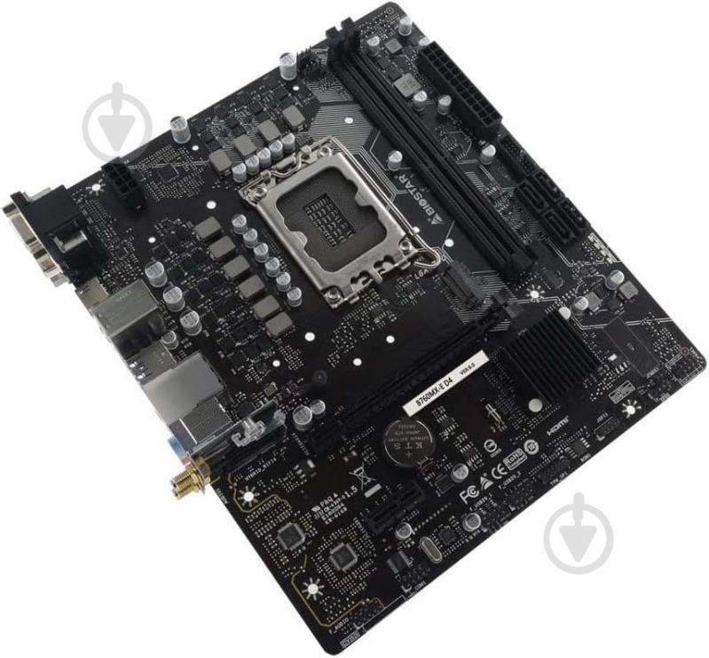 Материнская плата Biostar B760MX-E_D4 (Socket 1700, Intel B760, micro ATX) - фото 2