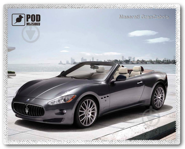 Килимок для миші Podmyshku (Maserati GranCabrio) - фото 1