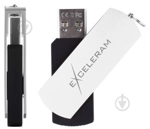Флеш-память USB Exceleram P2 Series 64 ГБ USB 2.0 white (EXP2U2WH2B64) - фото 3