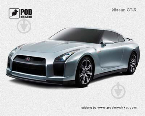 Килимок для миші Podmyshku (Nissan GT-R) - фото 1