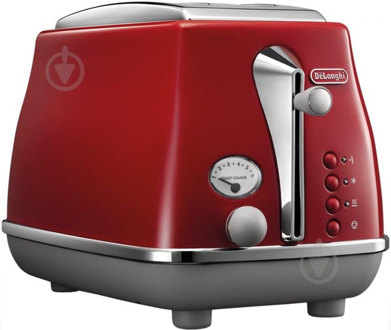 ВИТРИНА! Тостер Delonghi CTOC2103.R красный - фото 2