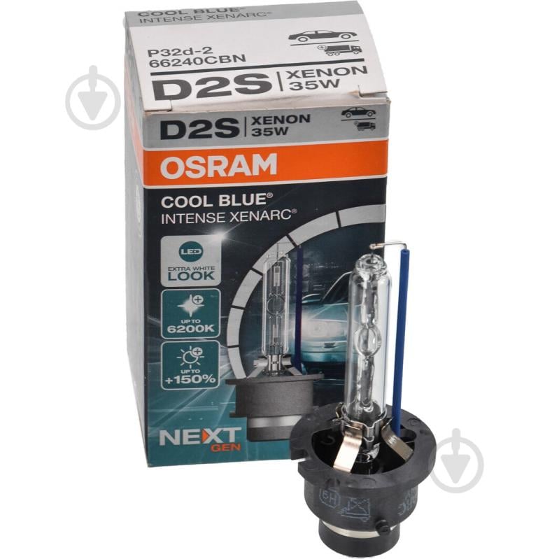 Автолампа ксеноновая Osram Xenarc Cool Blue Intense (Next Gen) D2S 35 Вт 1 шт.(OS 66240CBN) - фото 3