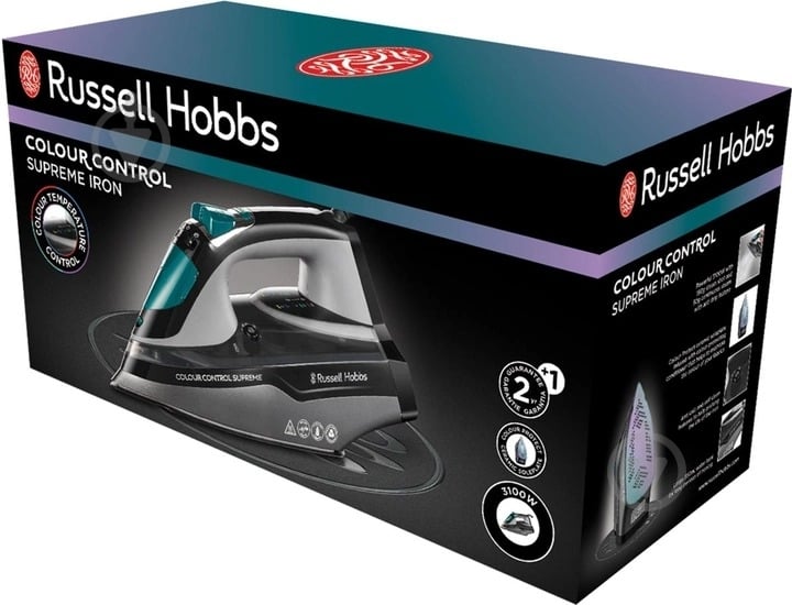 Утюг Russell Hobbs 25400-56 Colour Control Supreme - фото 2