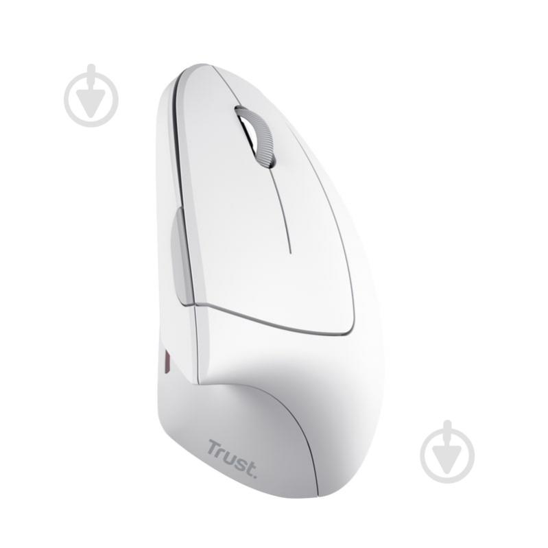 Миша Trust Verto Ergonomic WL white (25132_TRUST) - фото 2