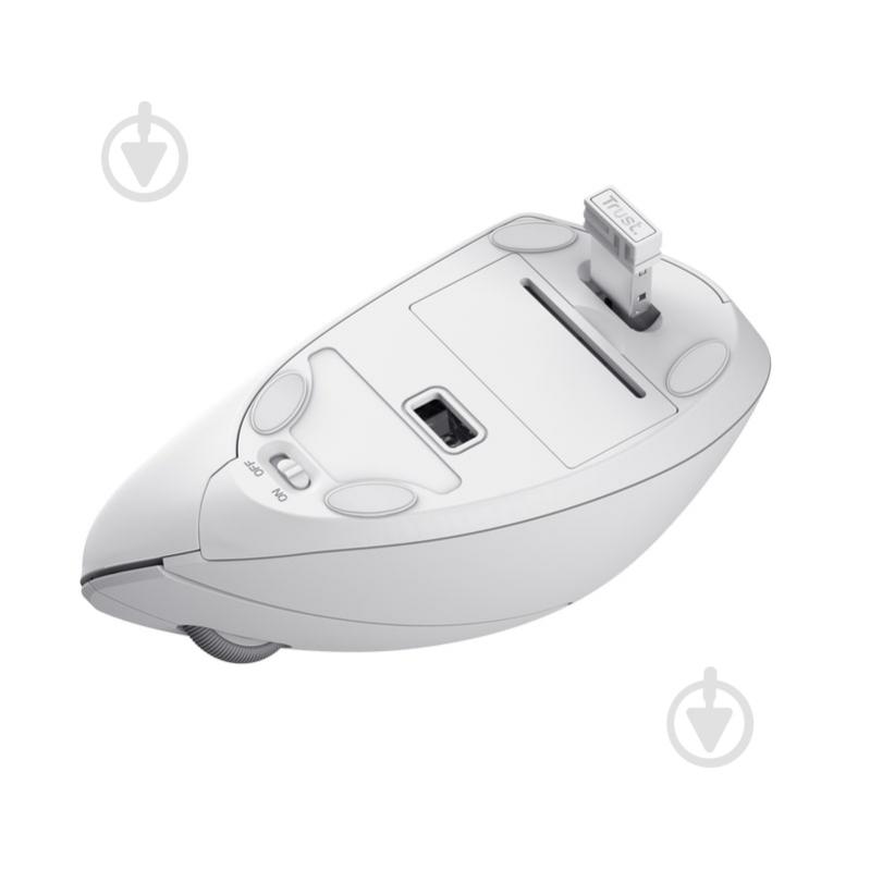 Миша Trust Verto Ergonomic WL white (25132_TRUST) - фото 7