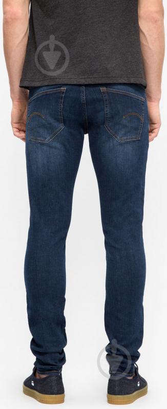 Джинси G-Star RAW 3301 Deconstructed Super Slim D01159,9442-89 р. 33-32 синій - фото 3