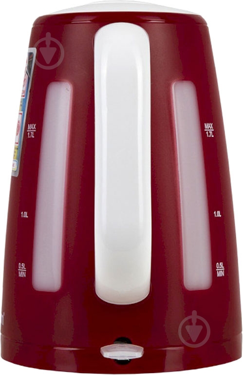 Электрочайник Saturn ST-EK8435 Marsala/White - фото 4 Электрочайник Saturn ST-EK8435 Marsala/White - фото 4
