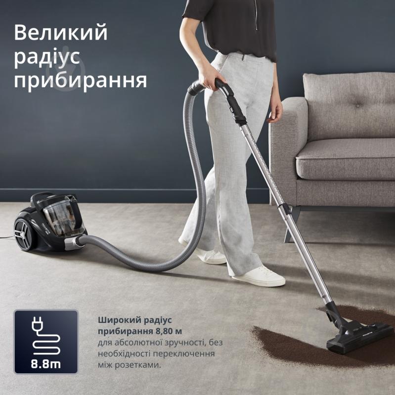 ВИТРИНА! Пылесос Rowenta Compact Power XXL RO4B75EA black - фото 8 ВИТРИНА! Пылесос Rowenta Compact Power XXL RO4B75EA black - фото 8
