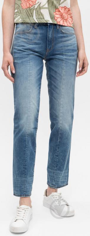 Джинсы G-Star RAW Lanc 3D High Straight Wmn D04123,9429-71 р. 25-30 синий - фото 1