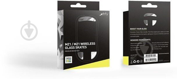 Набір Xtrfy Скляні глайди для миші Xtrfy MZ1/MZ1 WL Litus white (SK-GL-MZ1-WHITE) - фото 4