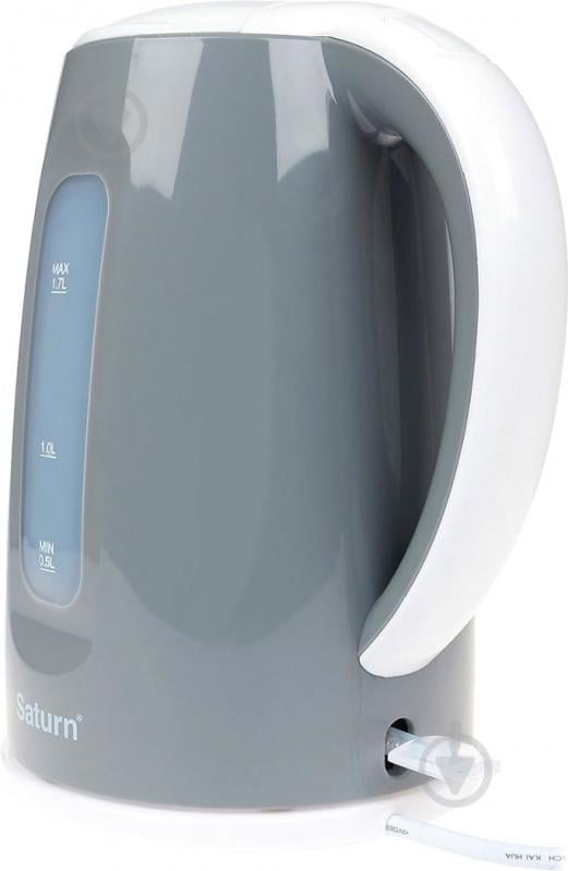 Электрочайник Saturn ST-EK8439 Grey - фото 2