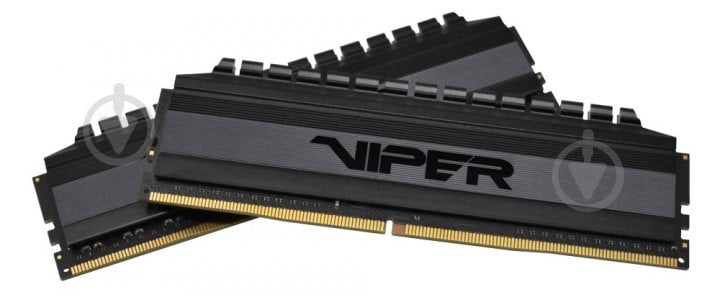 Оперативна пам'ять Patriot DDR4 SDRAM 16 GB (2x8GB) 4266 MHz (PVB416G426C8K) Viper 4 Blackout Series - фото 3