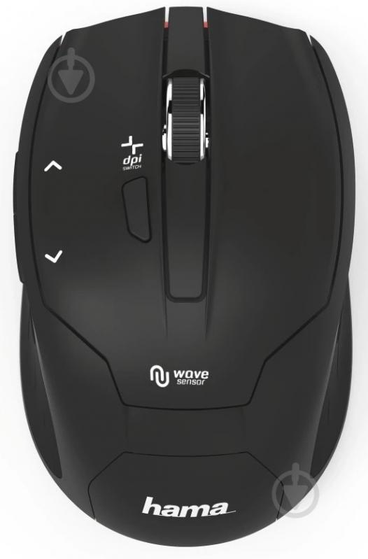 Мышь Hama Milano WL black (00182639) - фото 1 Мышь Hama Milano WL black (00182639) - фото 1