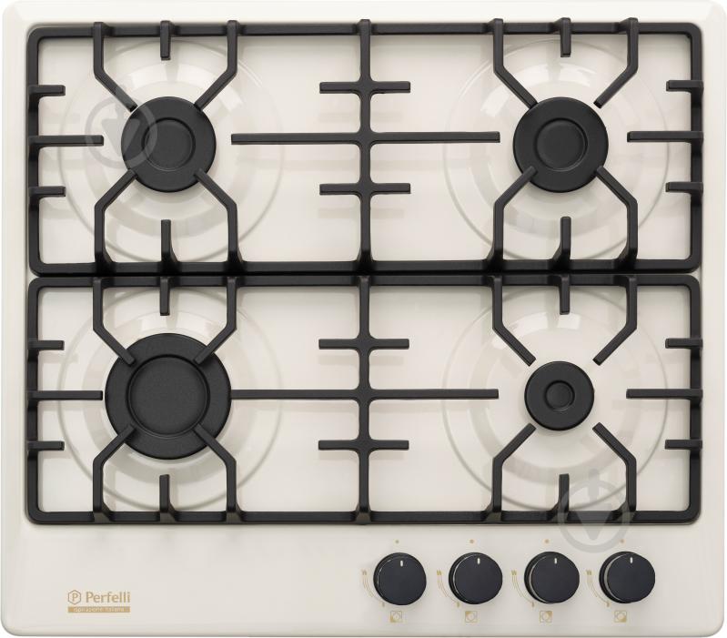 Варочная поверхность газовая Perfelli HGM 61420 IV - фото 1 Варочная поверхность газовая Perfelli HGM 61420 IV - фото 1