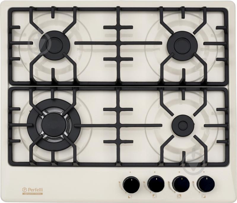 Варочная поверхность газовая Perfelli HGM 61620 IV - фото 1
