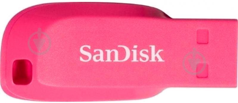 Флеш-память USB SanDisk Cruzer Blade 16 ГБ USB 2.0 pink (SDCZ50C-016G-B35PE) - фото 1