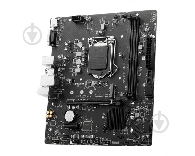 Материнська плата MSI 911-7E05-004 (Socket 1200, Intel H470, micro ATX) - фото 3