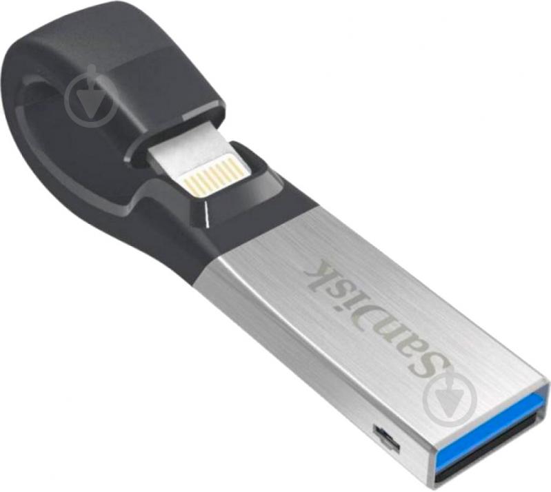 Флеш-память USB SanDisk iXpand 16 ГБ USB 3.0/Lightning (SDIX30C-016G-GN6NN) - фото 3