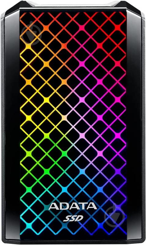 SSD-накопитель ADATA 2000GB USB 3.2 3D NAND (ASE900G-2TU32G2-CBK) - фото 1