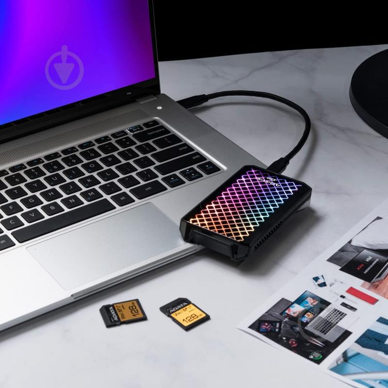 SSD-накопитель ADATA 2000GB USB 3.2 3D NAND (ASE900G-2TU32G2-CBK) - фото 4